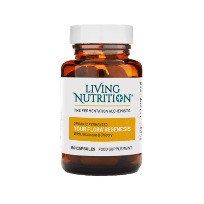 Living Nutrition Organic Your Flora Regenesis 60 Capsules