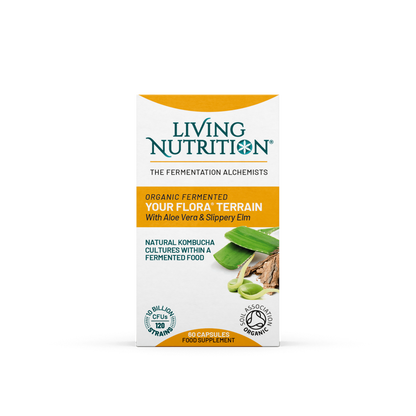 Living Nutrition Organic Your Flora Terrain 60 Capsules