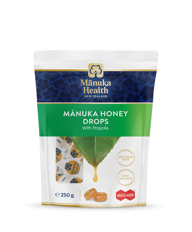 Manuka Health Products - Manuka Honey Drops with Propolis MGO 400+ 250g 58 Lozenges