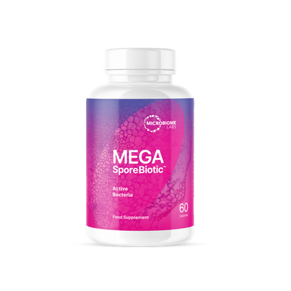 Microbiome Labs MegaSporeBiotic Active Bacteria 60 Capsules