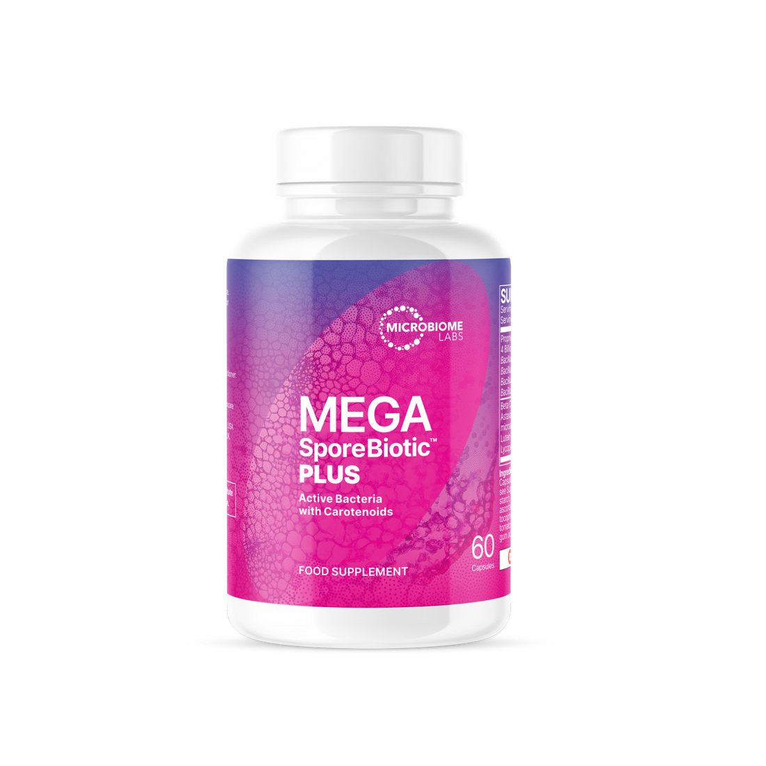 Microbiome Labs MegaSporeBiotic PLUS 60 Capsules