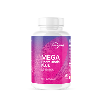 Microbiome Labs MegaSporeBiotic PLUS 60 Capsules
