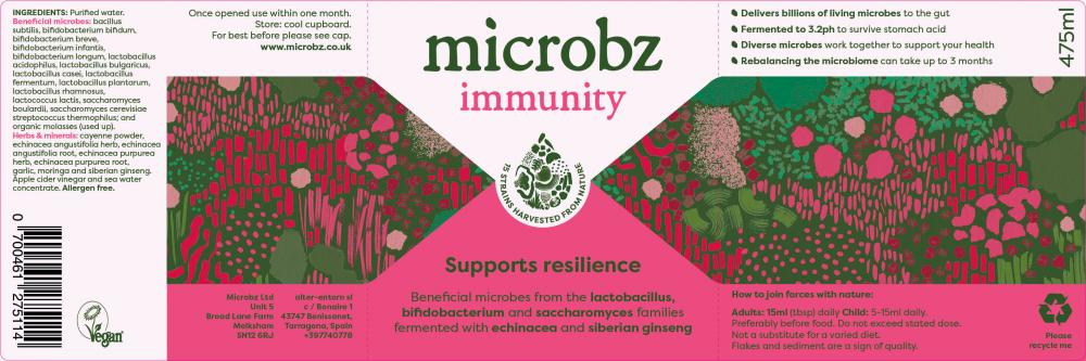 Microbz Immunity 475ml
