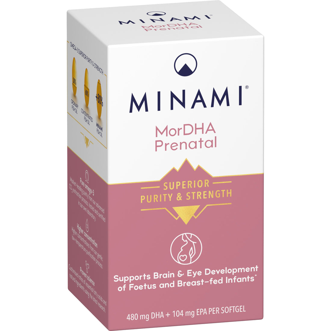 Minami MorDHA Prenatal 60 Softgels