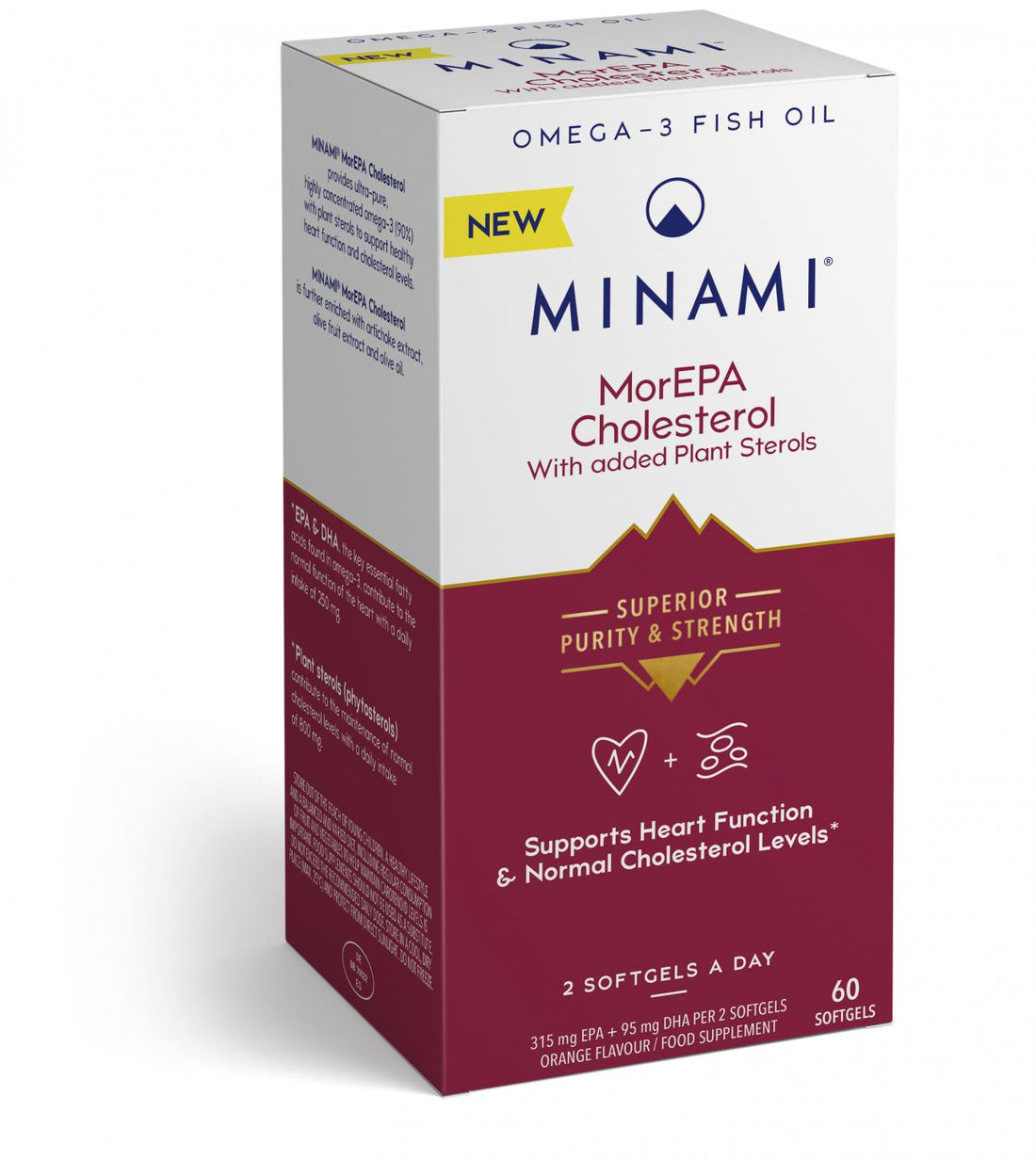Minami MorEPA Cholesterol 60 Softgels