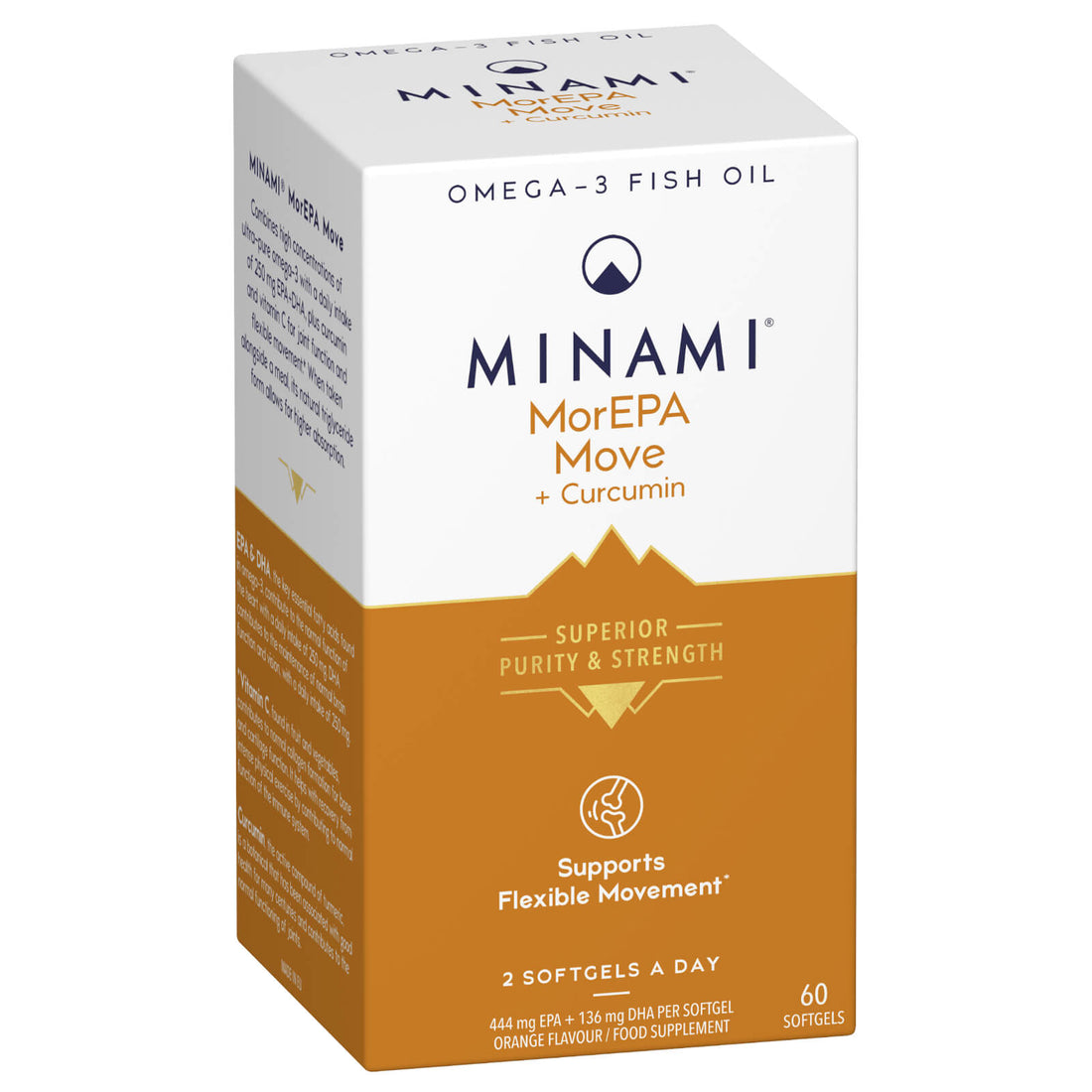 Minami MorEPA Move + Curcumin 60 Softgels