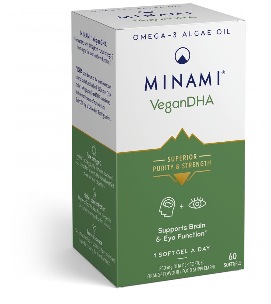 Minami Vegan DHA 60 Softgels