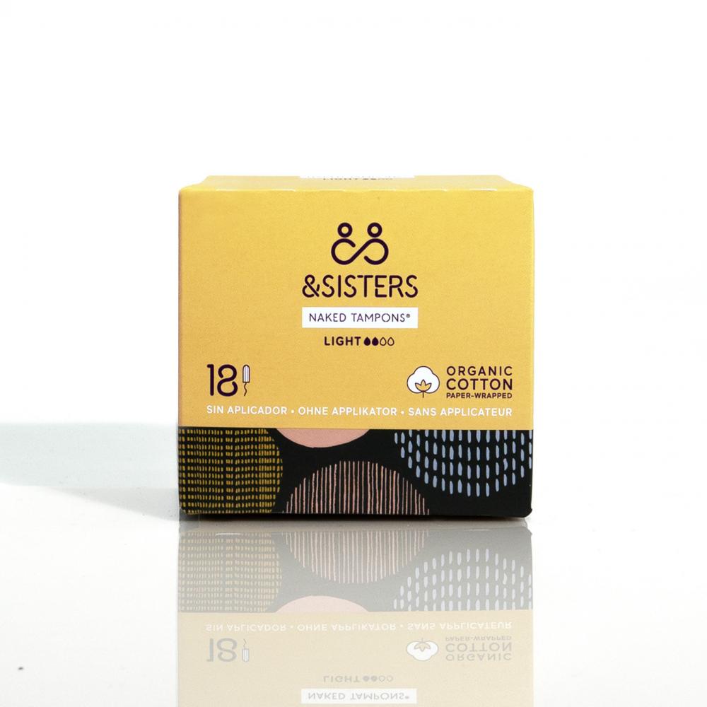 Mooncup Naked Tampons Light - 18 Tampons