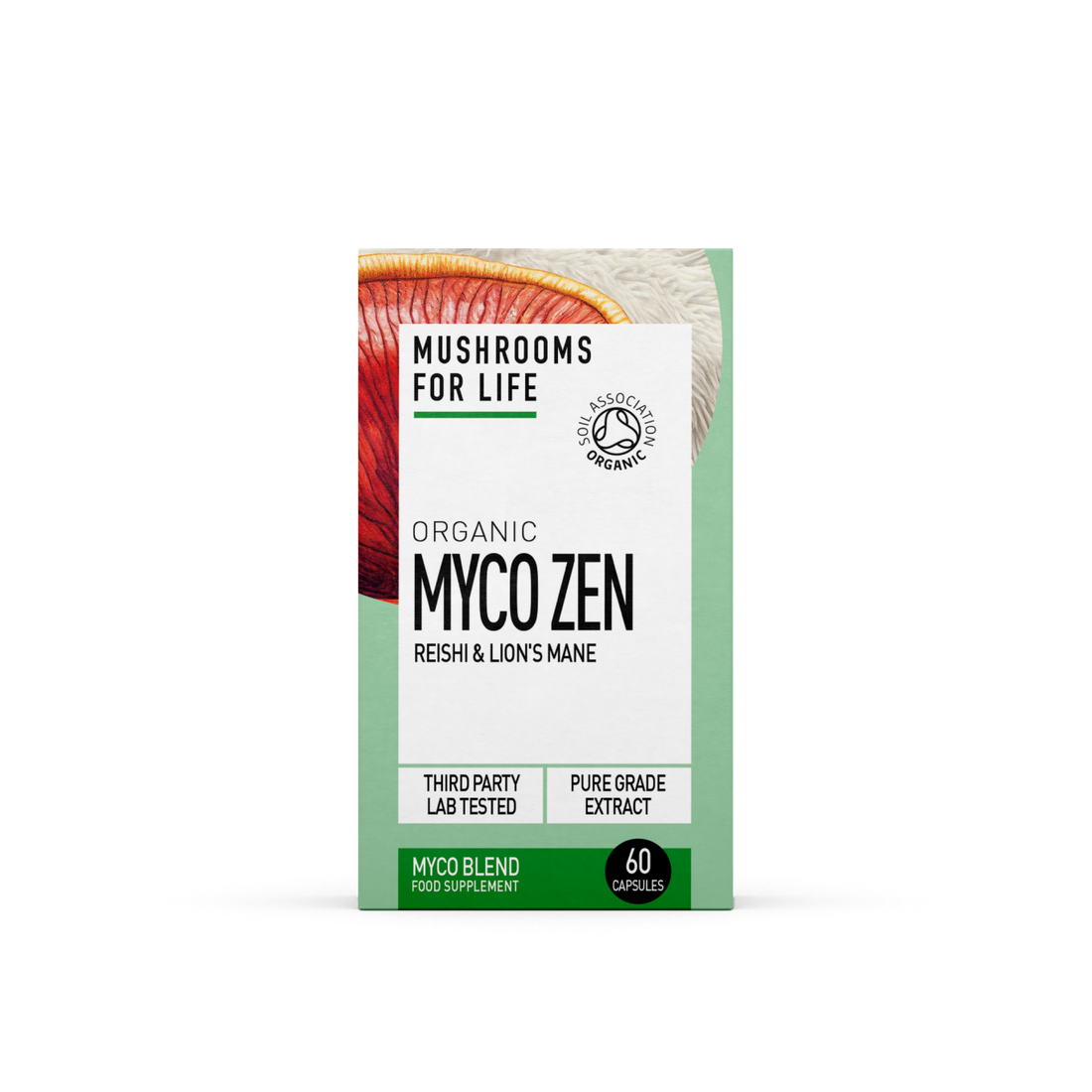 Mushrooms For Life Organic MycoZen Reishi &amp; Lion&