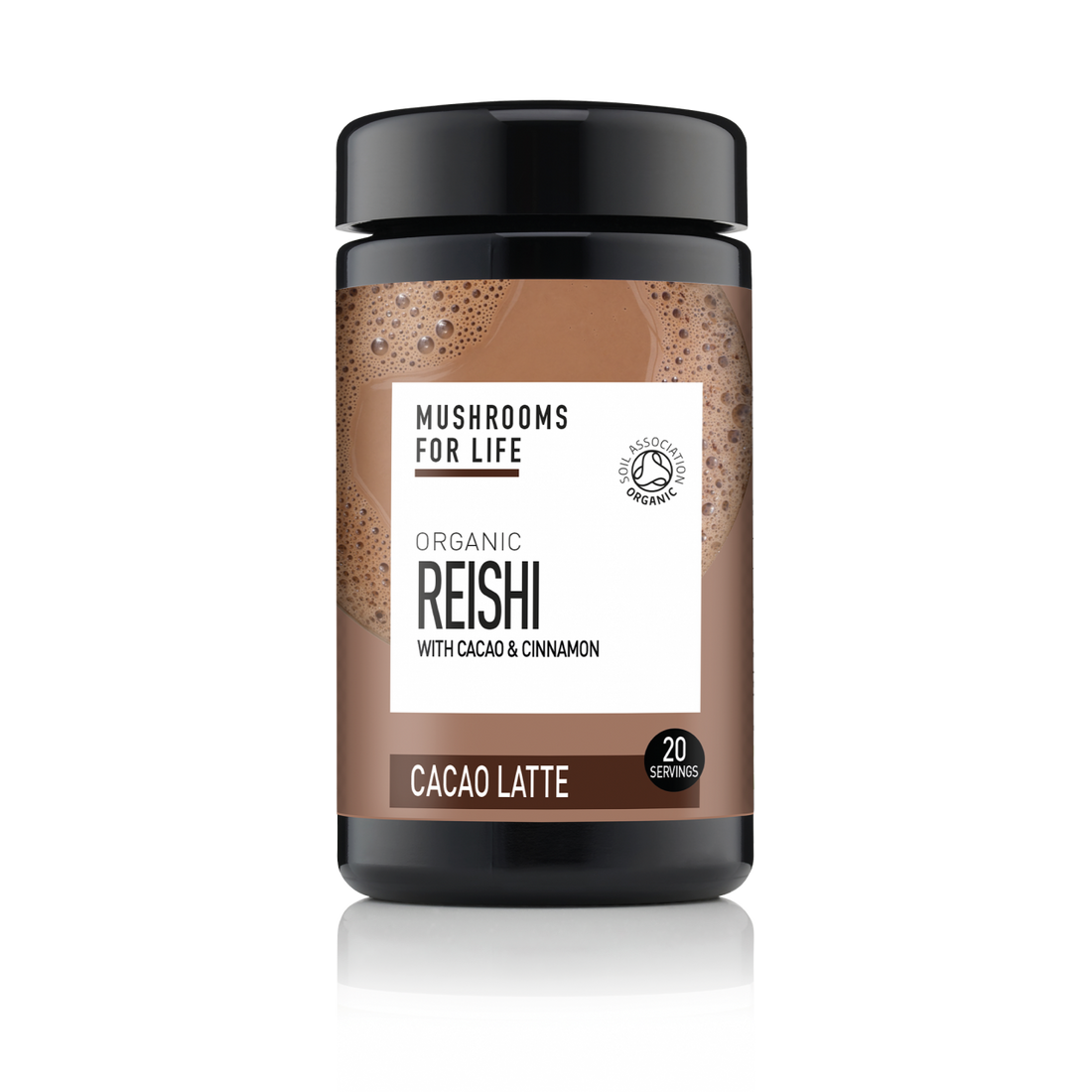 Mushrooms For Life Organic Reishi Cacao Latte 140g