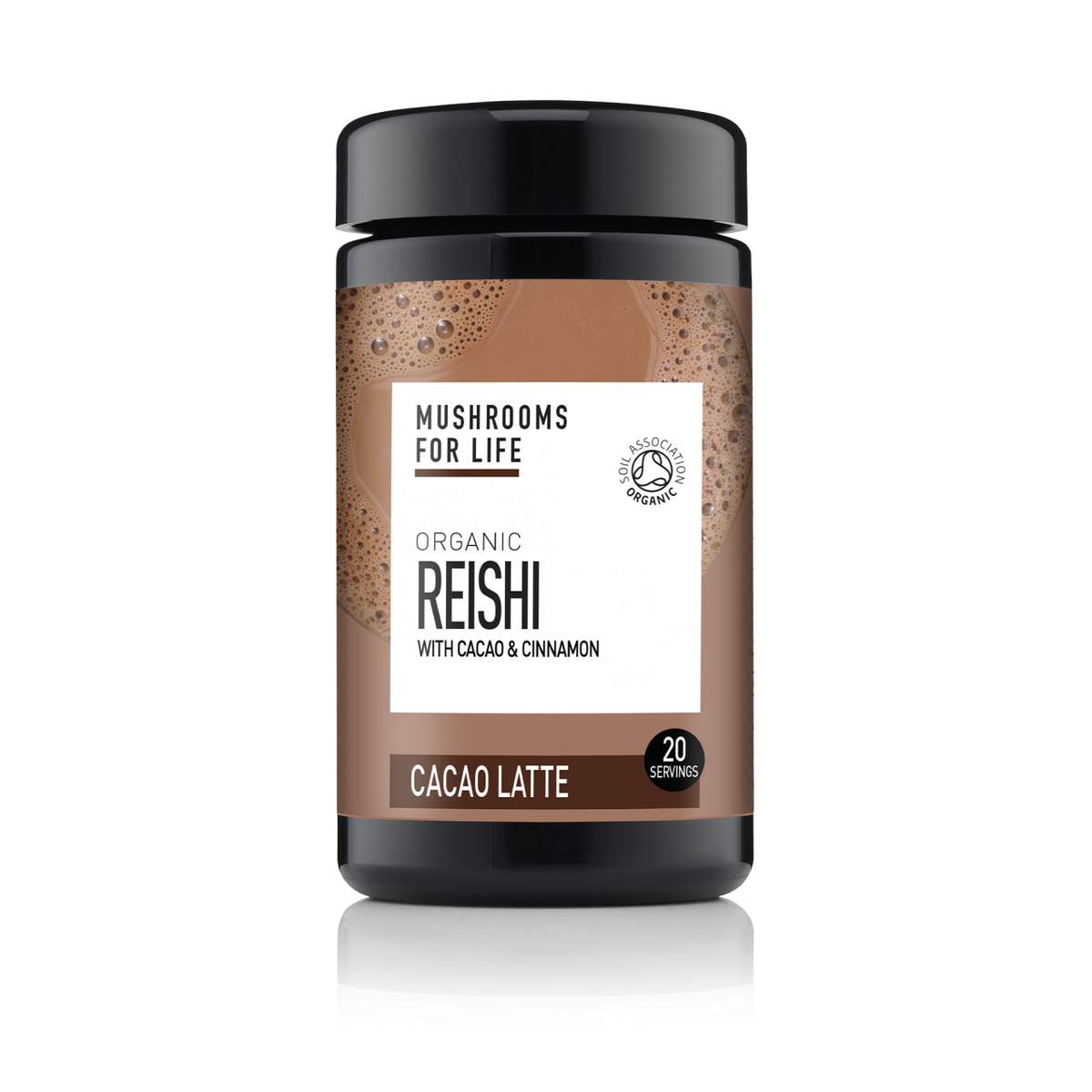 Mushrooms For Life Organic Reishi Cacao Latte 140g