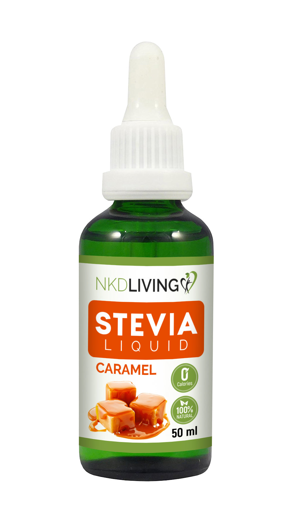 NKD LIVING Stevia Liquid Caramel 50ml