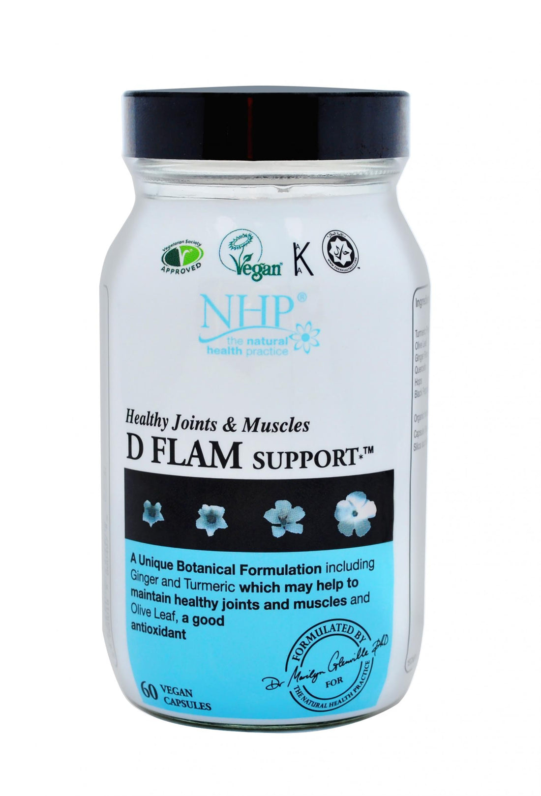 Natural Health Practice (NHP) D Flam Support 60 Capsules
