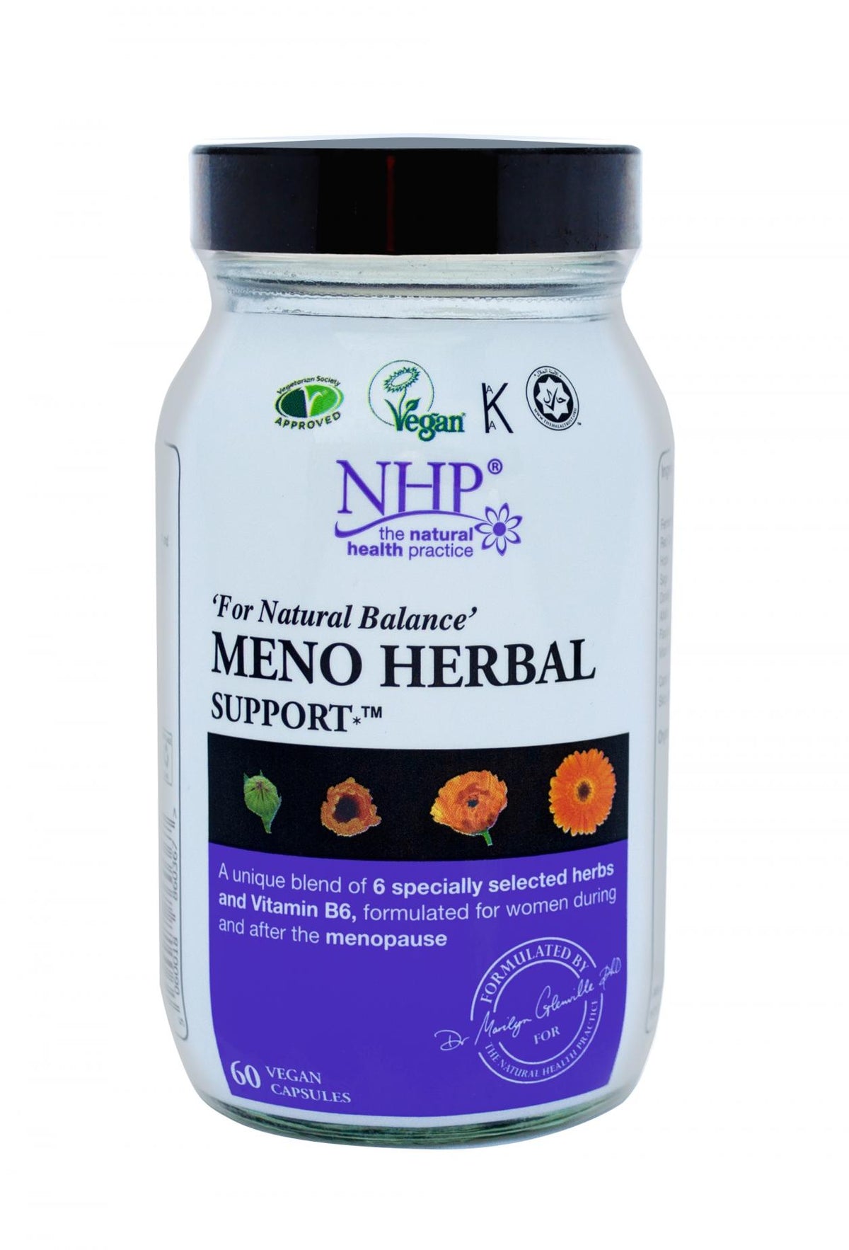 Natural Health Practice (NHP) Meno Herbal Support 60 Capsules