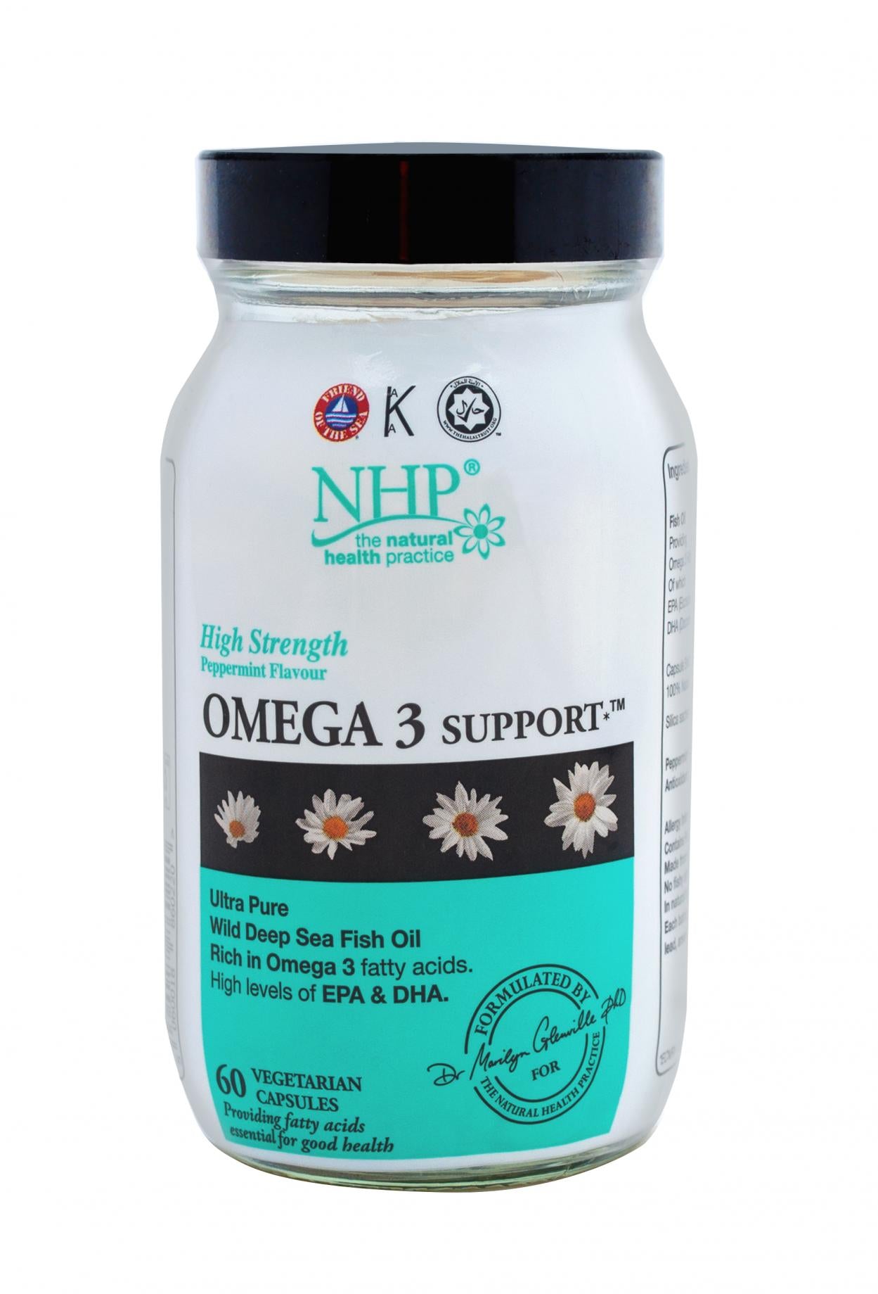Natural Health Practice (NHP) Omega 3 Support 60 Capsules