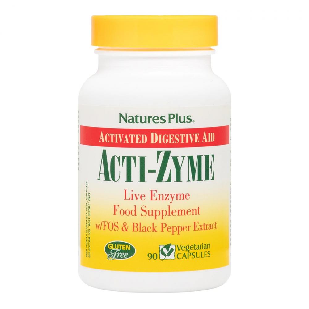 NaturesPlus Acti-Zyme 90 Capsules