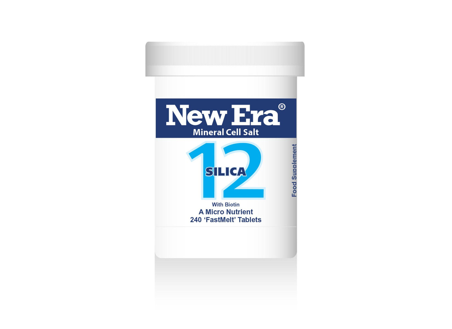 New Era No. 12. Silica (Silicon Dioxide) 240 Tablets