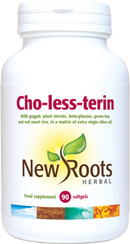 New Roots Herbal Cho-less-terin 90 Softgels