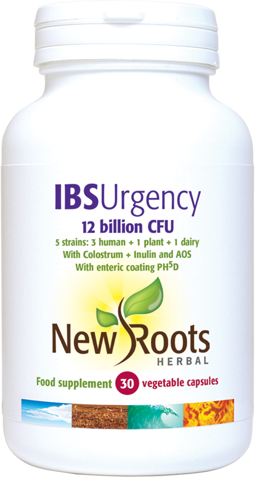 New Roots Herbal IBS Urgency 30 Capsules