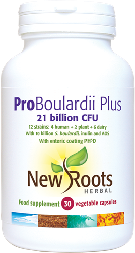 New Roots Herbal Pro Boulardii Plus 30 Capsules