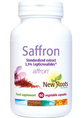 New Roots Herbal Saffron 60 Capsules