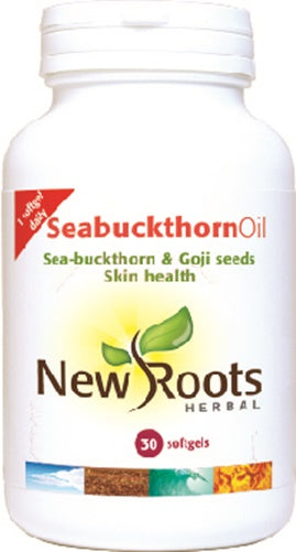 New Roots Herbal Seabuckthorn Oil 30 Softgels