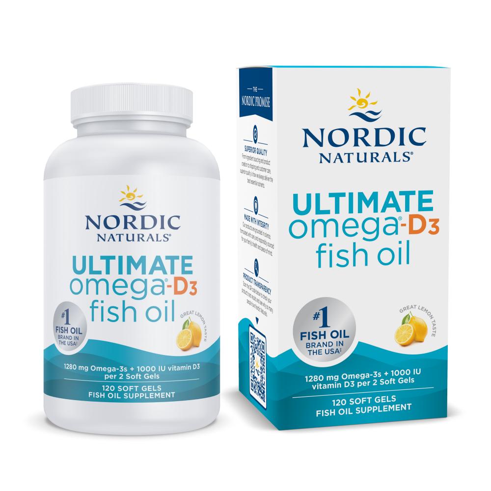 Nordic Naturals Ultimate Omega-D3 Fish Oil