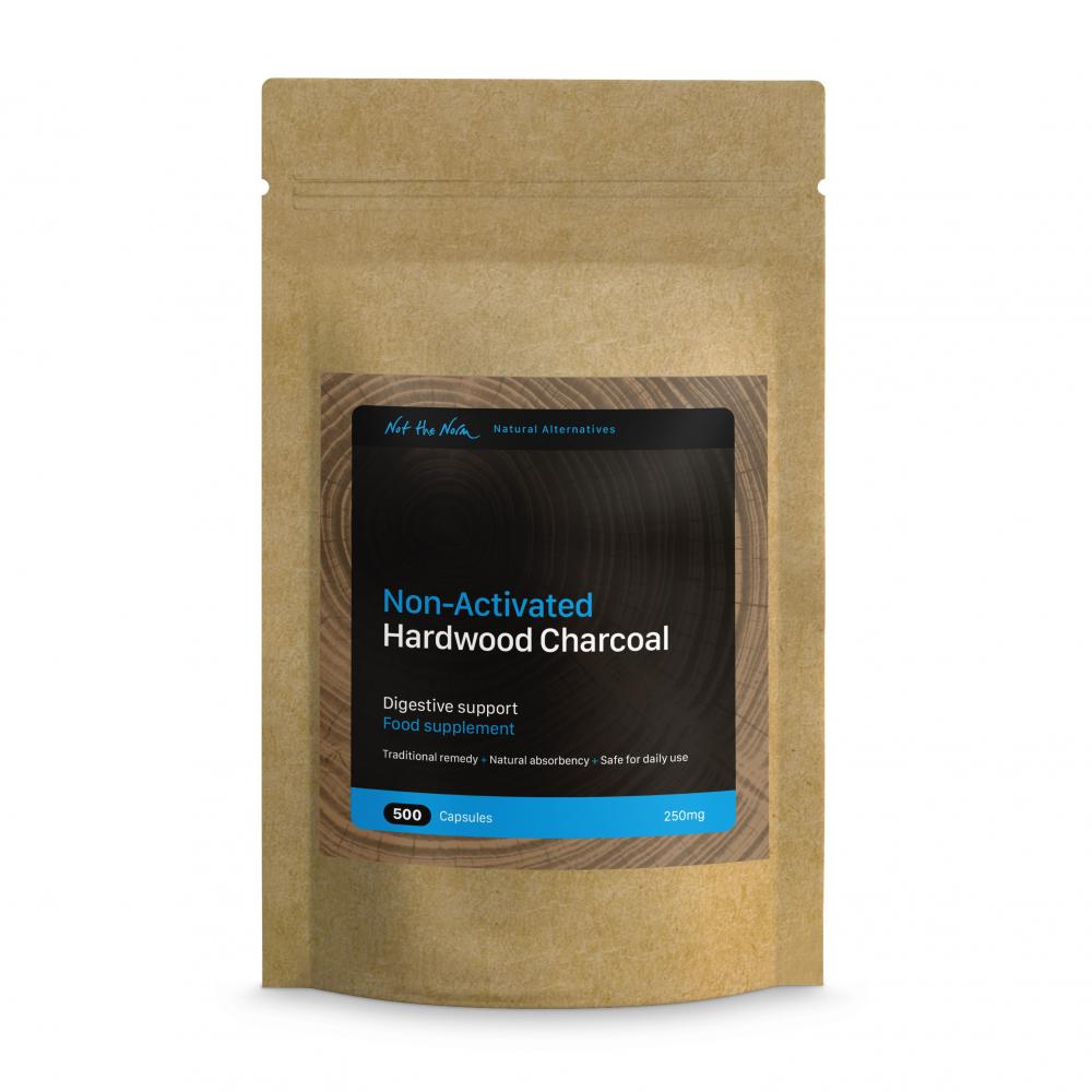 Not the Norm Non-Activated Hardwood Charcoal 500 Capsules