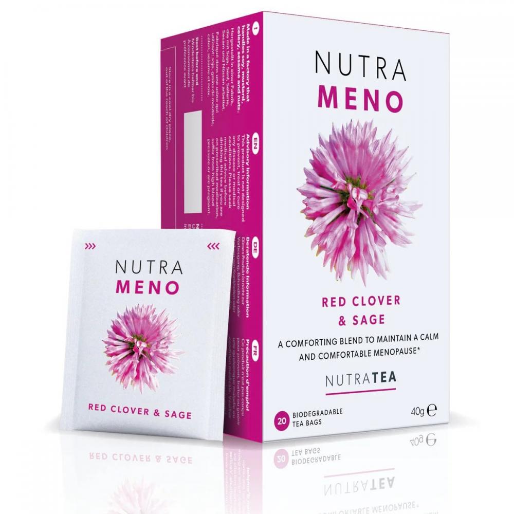 Nutratea Nutra Meno Red Clover &amp; Sage 20 Tea Bags