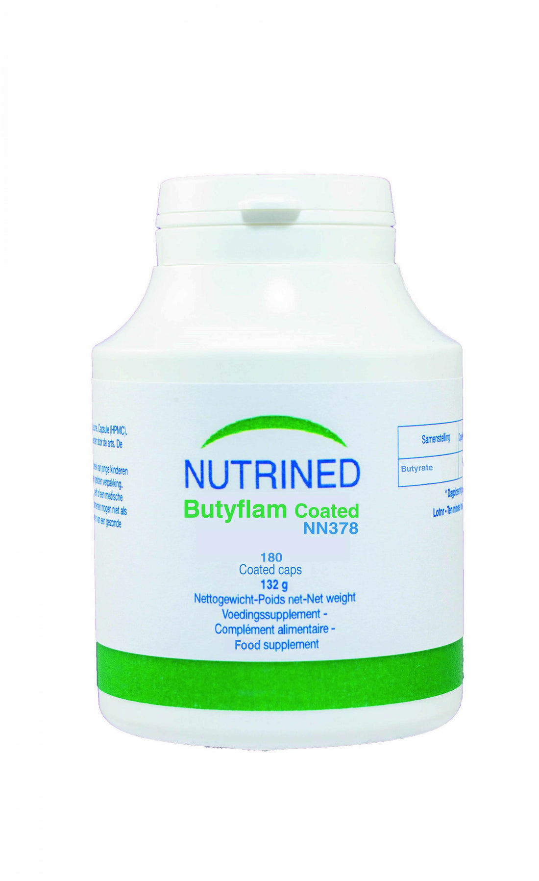 Nutrined Butyflam Coated 180 Capsules