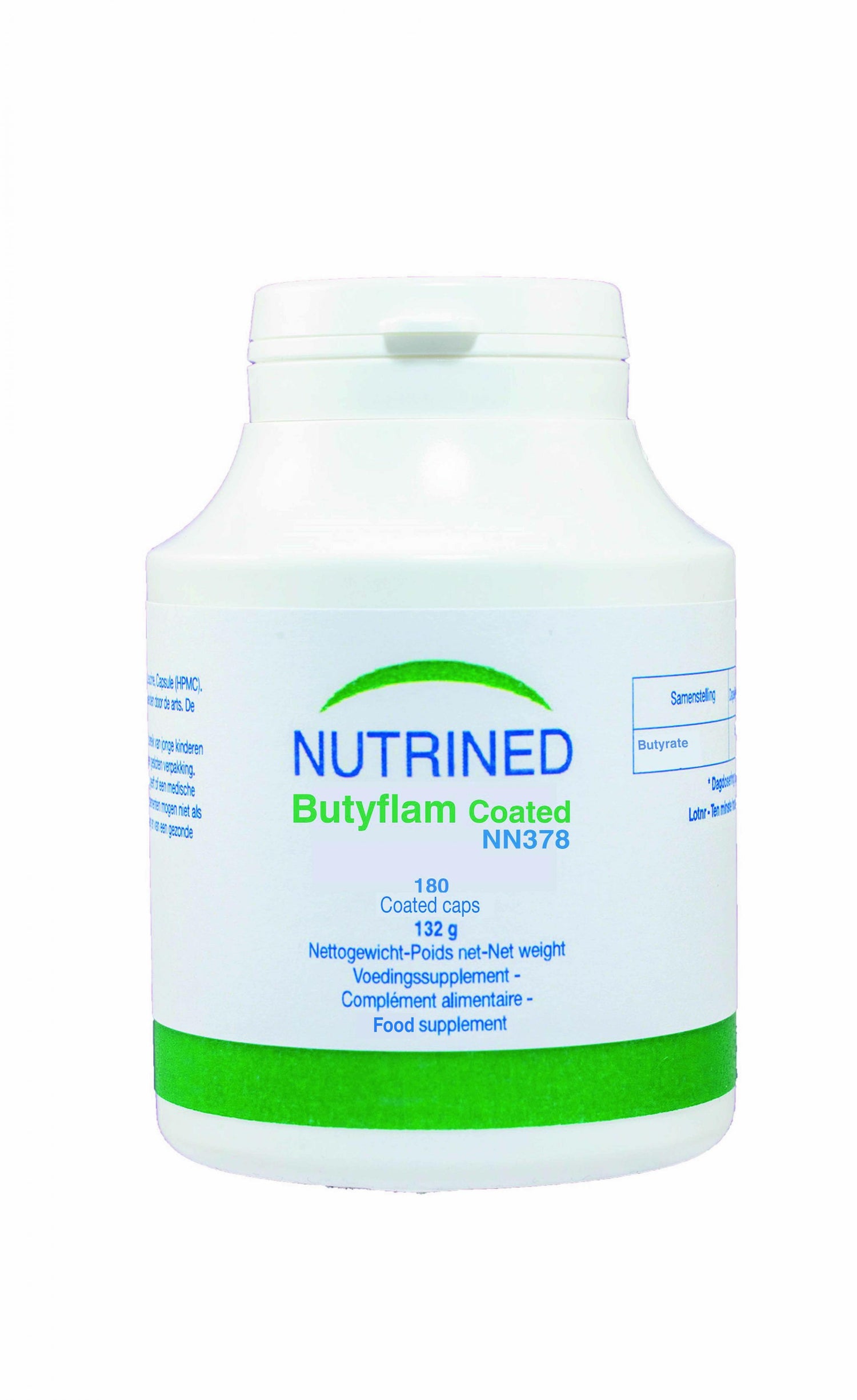Nutrined Butyflam Coated 180 Capsules