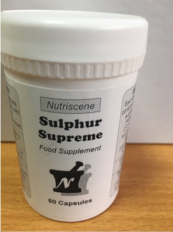 Nutriscene Sulphur Supreme 60 Capsules
