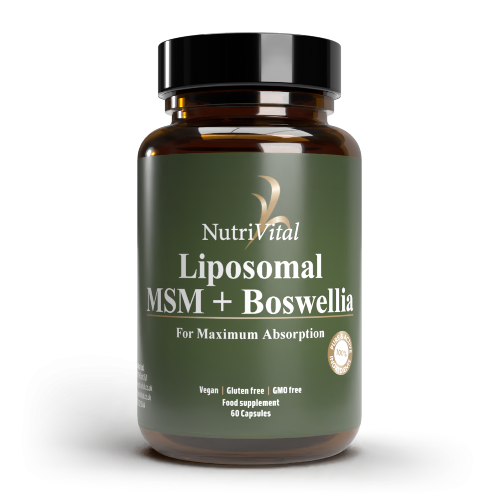 Nutrivital Liposomal MSM + Boswellia 60 Capsules