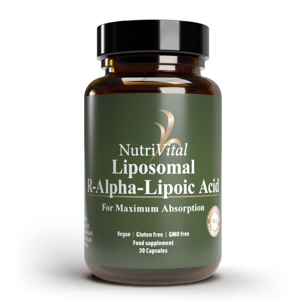 Nutrivital Liposomal R-Alpha-Lipoic Acid 30 Capsules