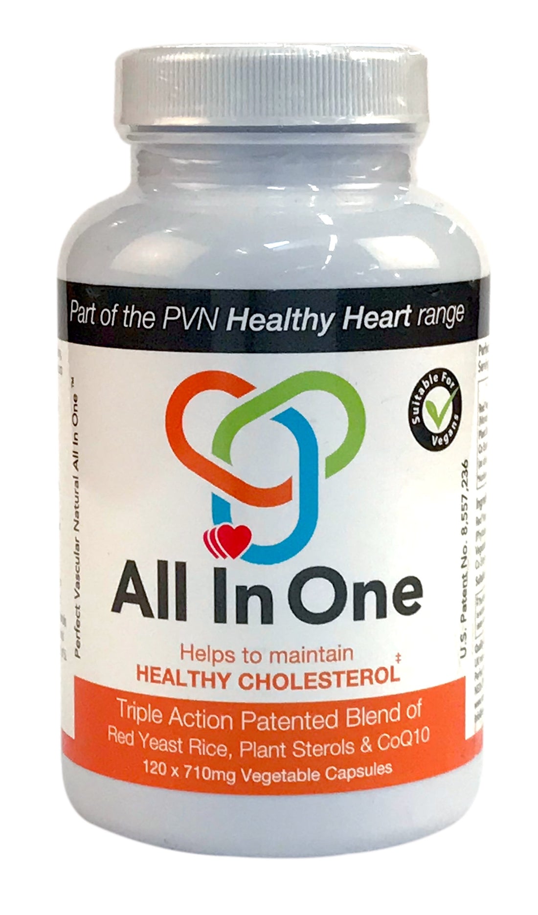 Perfect Vascular Natural All in One Healthy Cholesterol 120 Capsules