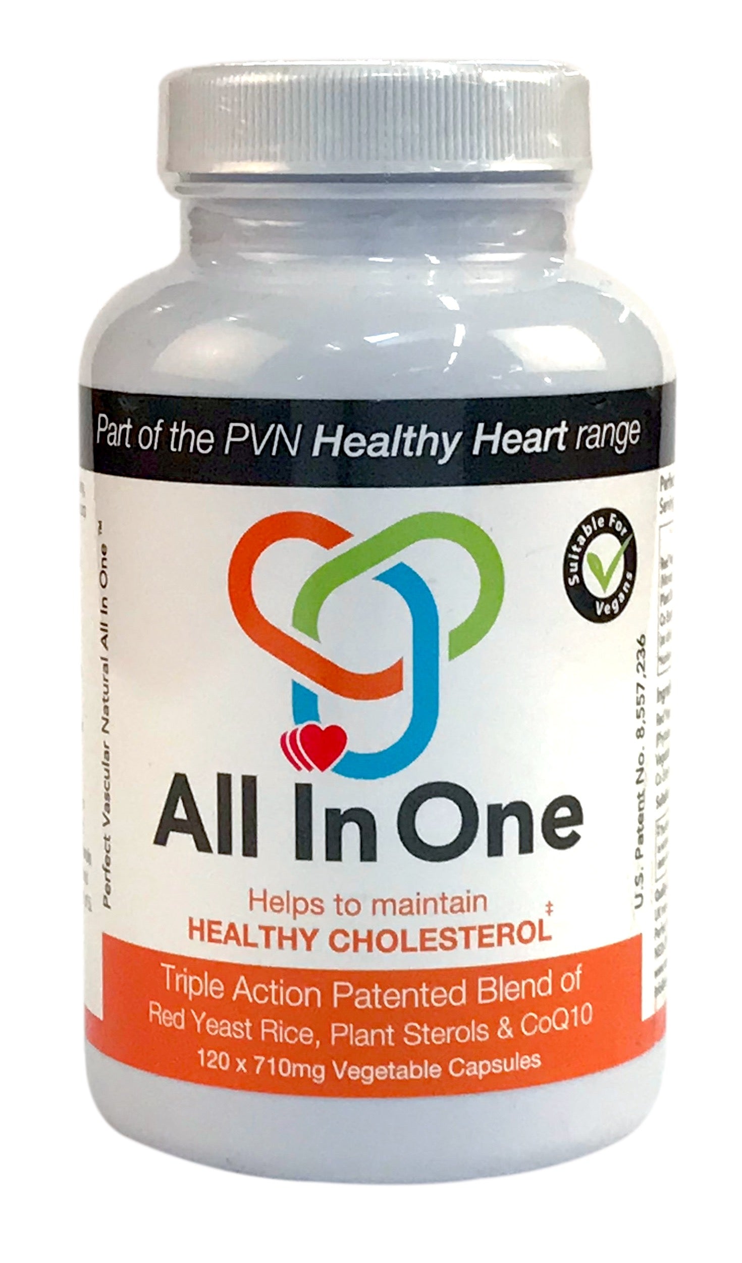 Perfect Vascular Natural All in One Healthy Cholesterol 120 Capsules
