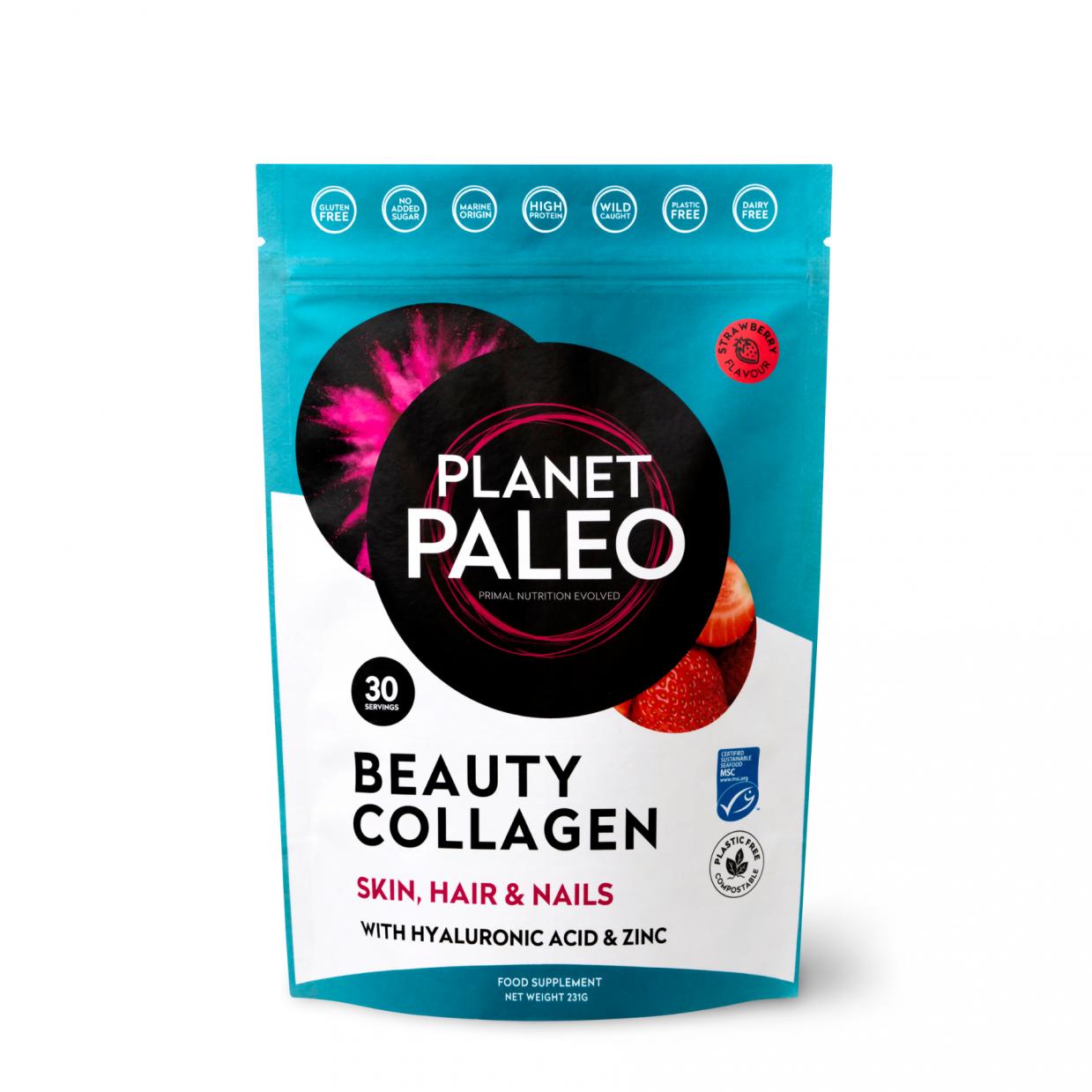 Planet Paleo Beauty Collagen Skin, Hair &amp; Nails 231g