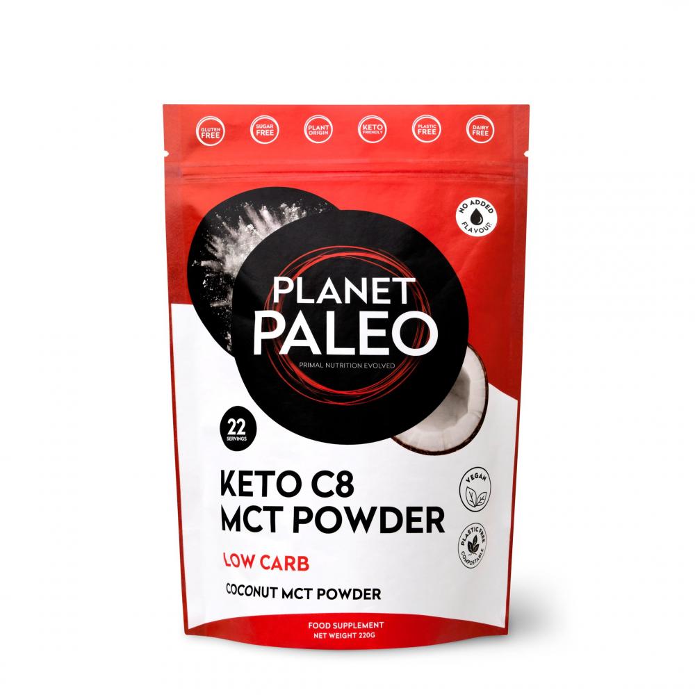Planet Paleo Keto C8 MCT Powder Low Carb