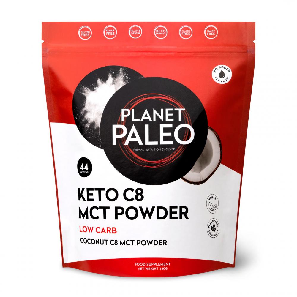 Planet Paleo Keto C8 MCT Powder Low Carb