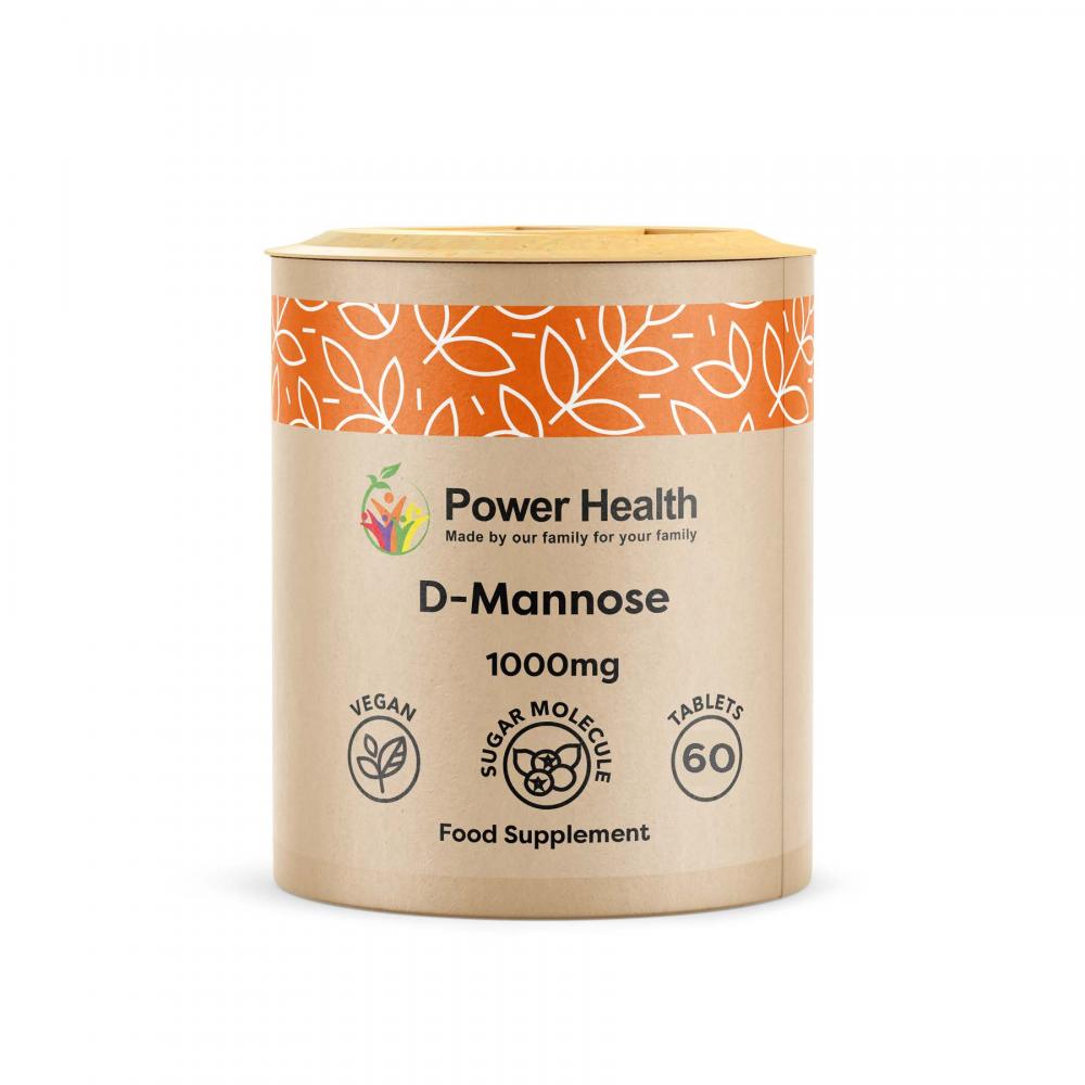 Power Health D-Mannose 1000mg 60 Tablets