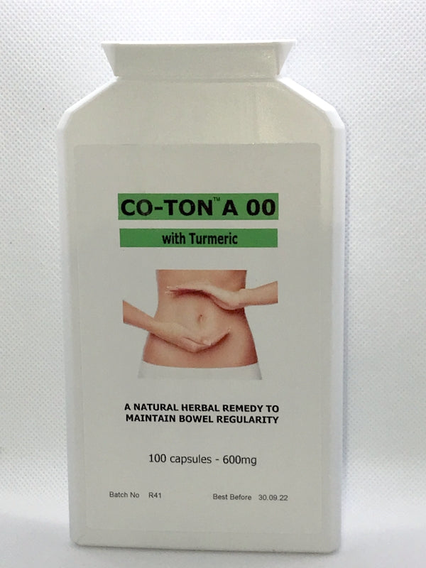 Practitioner Supplies Co-Ton A 00 with Turmeric 600mg (Green) 100 Capsules