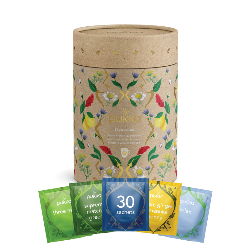 Pukka Herbs Favourites Herbal &amp; Green Tea Collection 30 Tea Bags