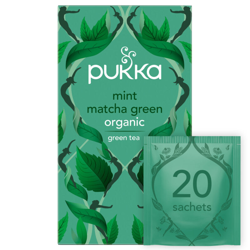 Pukka Herbs Mint Matcha Green Tea 20 Tea Bags