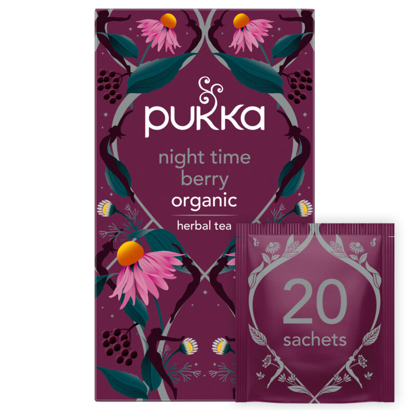 Pukka Herbs Night Time Berry Tea 20 Tea Bags