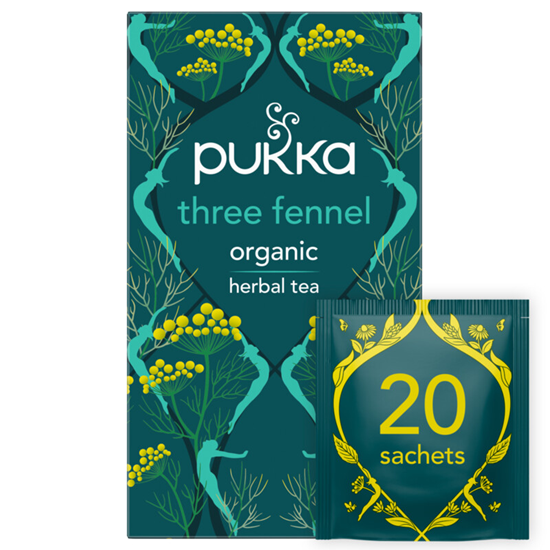 Pukka Herbs Three Fennel 20 Tea Bags
