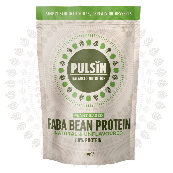 Pulsin Plant Based Faba Bean Protein Natural &amp; Unflavoured 250g