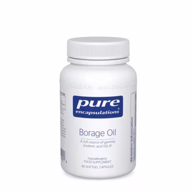 Pure Encapsulations Borage Oil 60 Softgels