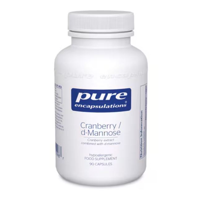 Pure Encapsulations Cranberry/ d-Mannose 90 Capsules