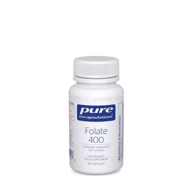 Pure Encapsulations Folate 400 90 Capsules