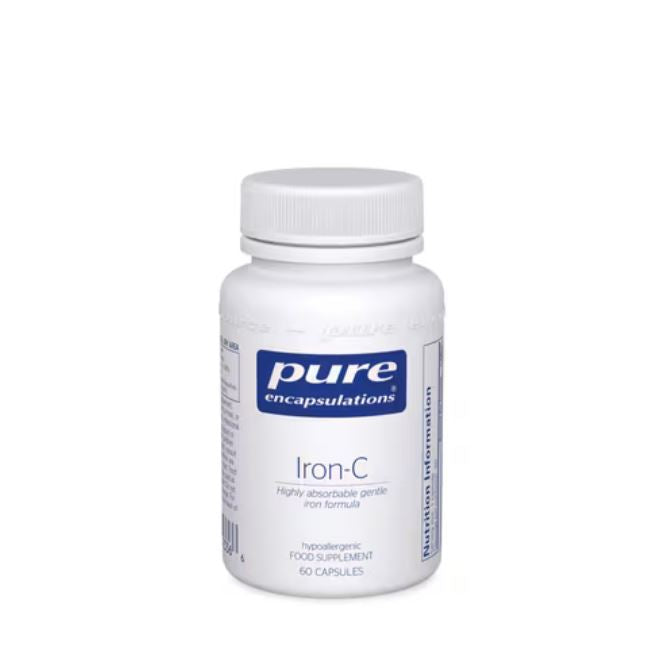 Pure Encapsulations Iron-C 60 Capsules